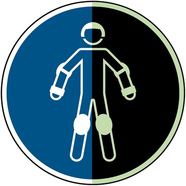 Rollsport-Schutzausrüstung tragen – ISO 7010